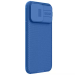 Карбонова накладка Nillkin CamShield Pro Magnetic для Apple iPhone 15 Pro Max Blue
