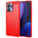 Чохол Lenuo Carbon Fiber для Motorola Edge 40 Red