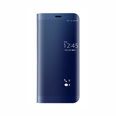 Чехол-книжка Mirror Clear View для Samsung Galaxy A71 A715F Blue