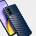 Чехол Lenuo Thunder для Samsung Galaxy A71 A715F Navy Blue