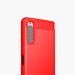 Чехол Lenuo Carbon Fiber для Sony Xperia 10 II Red