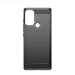 Чехол Lenuo Carbon Fiber для Motorola Moto G60S Black