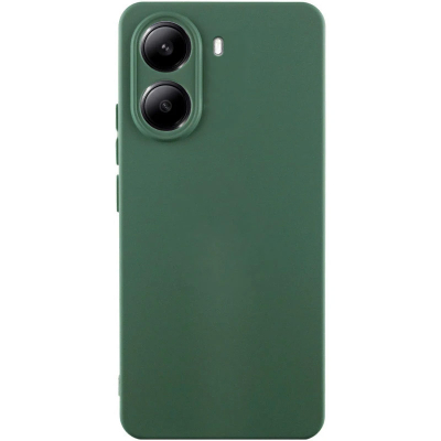 Чохол Silicone Cover Lakshmi Full Camera (AA) для Xiaomi Poco X7 Pro Dark green