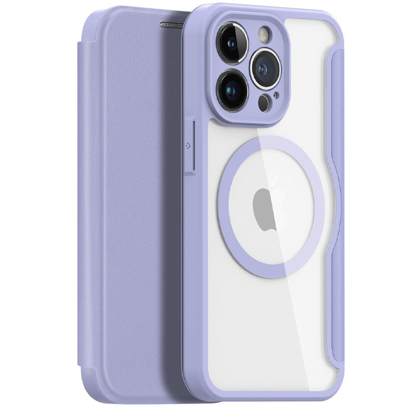 Чохол-книжка Dux Ducis Skin X Pro with MagSafe для Apple iPhone 14 Pro Purple