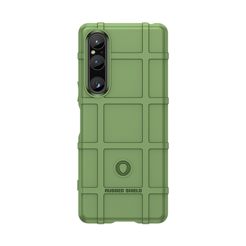 Чохол Lenuo Rugged Shield для Sony Xperia 1 V Green