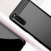 Чохол Lenuo Carbon Fiber для Sony Xperia 5 II Black