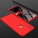 Пластиковая накладка GKK 360° для Honor 8X, Red