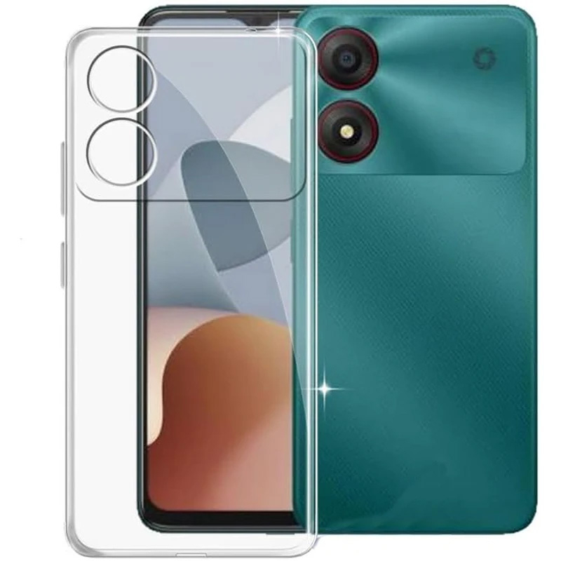 TPU чохол Epic 1,5mm Full Camera для ZTE Blade A34 4G Transparent