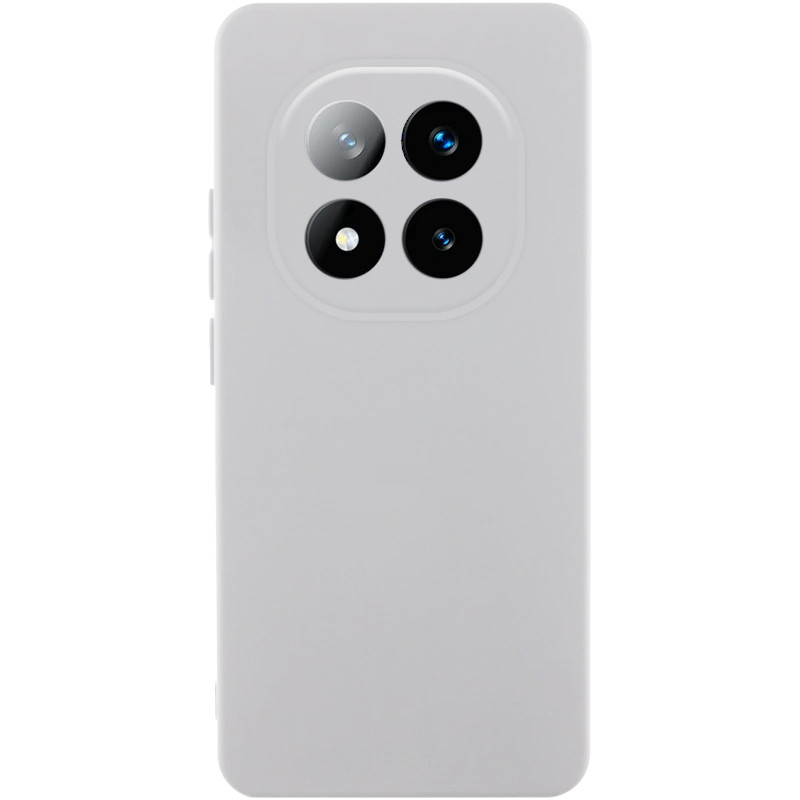 Чохол Silicone Cover Lakshmi із Захистом Камери (AAA) для Xiaomi Redmi Note 14 Pro 4G White