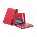 Кошелек-обложка с RFID защитой для паспорта Charm Infinite Travel Wallet Красная