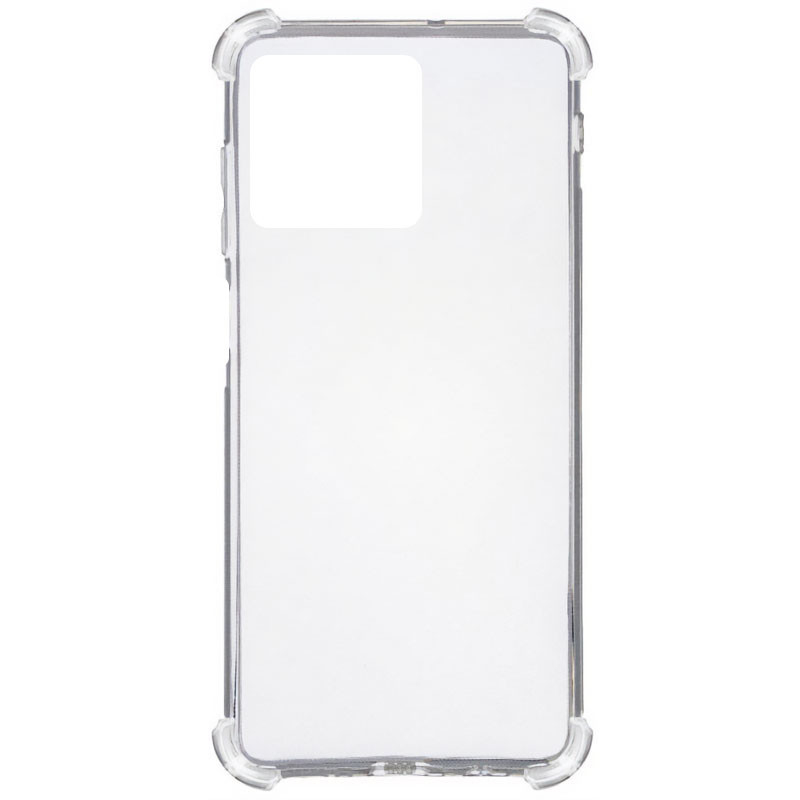 TPU Чохол GETMAN Ease Logo Посилені Кути для ZTE Blade V50 Vita Transparent