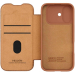 Шкіряний чохол-книжка Nillkin Qin Pro Camshield для Apple iPhone 17 Brown
