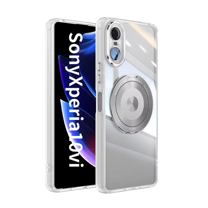 Чохол AIKN Magnetic Bracket Shell для Sony Xperia 10 VI White