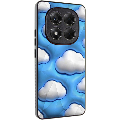 TPU+PC чохол Prisma Fluffie для Xiaomi Redmi Note 14 Pro 4G Clouds