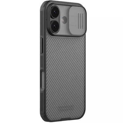 Карбонова накладка Nillkin CamShield Pro для Apple iPhone 17 Transparent black