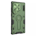 TPU+PC чохол Nillkin CamShield Armor Prop для Samsung Galaxy S24 Ultra Dark Green