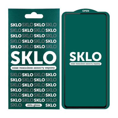 Защитное Full Glue стекло SKLO 5D для Samsung Galaxy A52 A525F Black