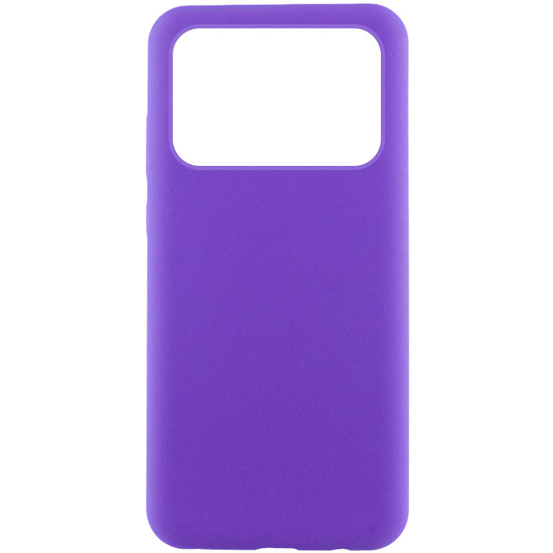 Чохол Silicone Cover Lakshmi (AAA) для Xiaomi Poco X6 Pro Amethyst