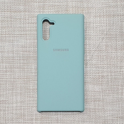 Чехол Silicon Case для Samsung Galaxy Note 10 N970F Mint Color