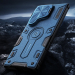 TPU+PC чохол Nillkin CamShield Armor Prop для Samsung Galaxy S25 Ultra Синій