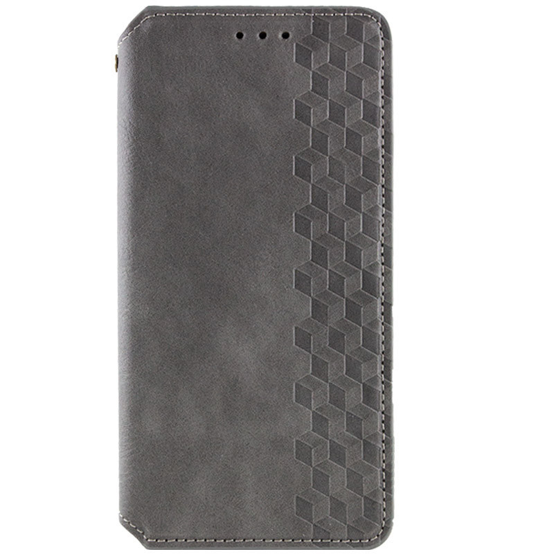 Чохол-книжка GETMAN Cubic (PU) для Xiaomi Redmi Note 14 Pro 4G Grey