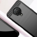 Накладка Lenuo Carbon Fiber для Nokia G10 Чёрная