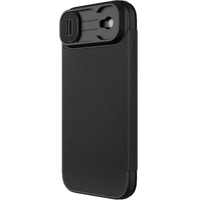 Шкіряний чохол-книжка Nillkin Qin Pro Camshield для Apple iPhone 17 Air Black