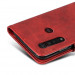Чехол-книжка EcoCase Skin Series для Motorola Moto G8 Plus Red