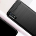 Чехол Lenuo Carbon Fiber для Samsung Galaxy A01 A015F Black