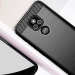 Чехол Lenuo Carbon Fiber для Motorola E7 Plus Black