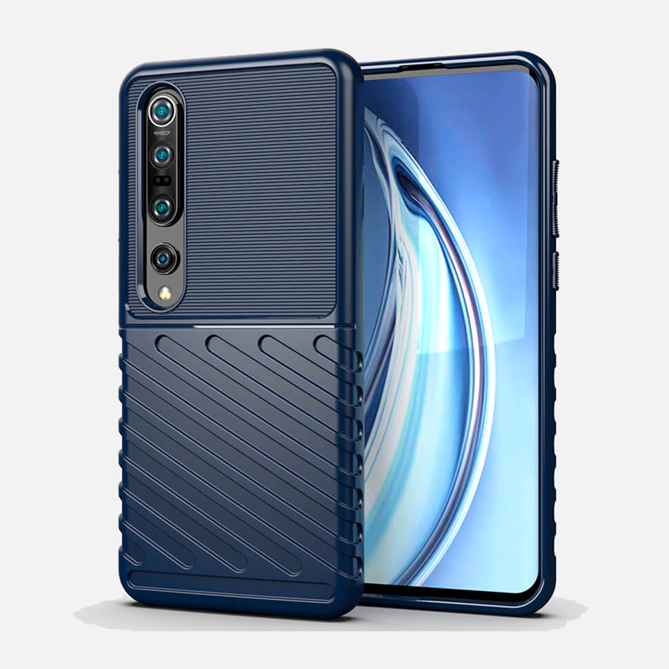 Чохол Lenuo Thunder для Xiaomi Mi 10 Pro Navy Blue