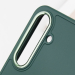 TPU чохол Bonbon Metal Style для Samsung Galaxy S24 / S25 Pine Green