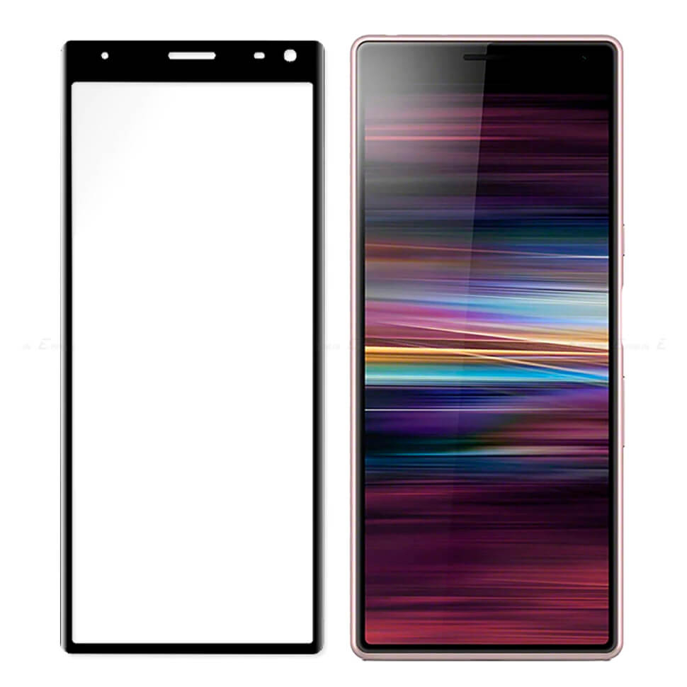 Захисне Full Glue скло ProPlus для Sony Xperia 10 Black
