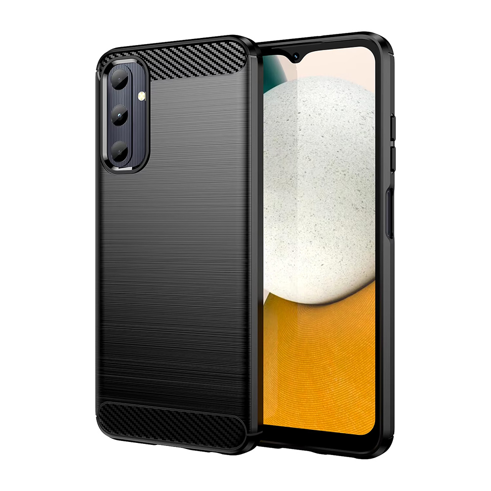 Чохол Lenuo Carbon Fiber для Samsung Galaxy A05s A057G Black