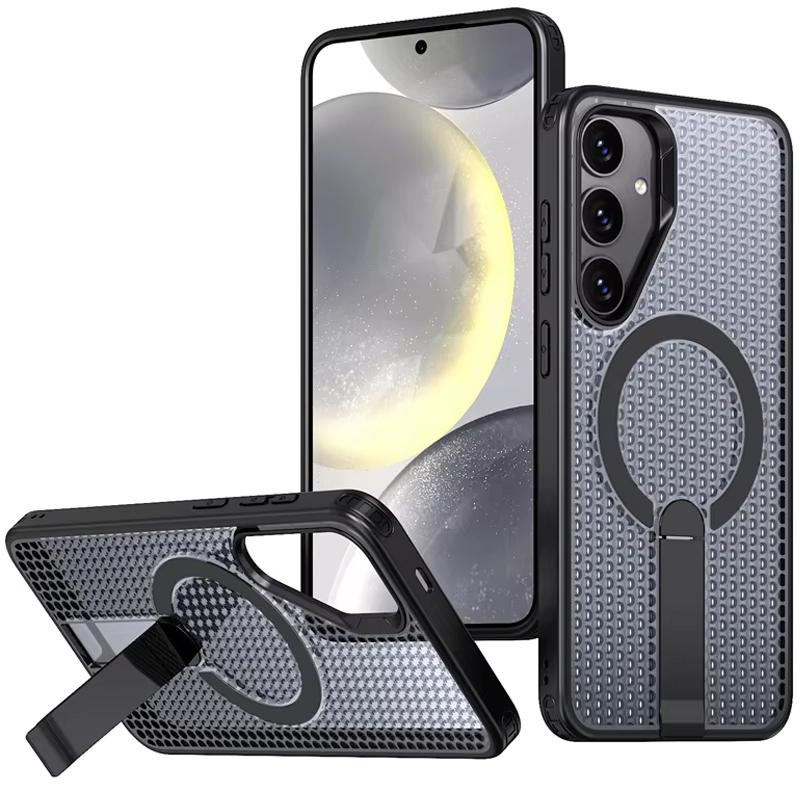 Чохол TPU Breeze with MagSafe stand для Samsung Galaxy S26 / S26 Pro Black