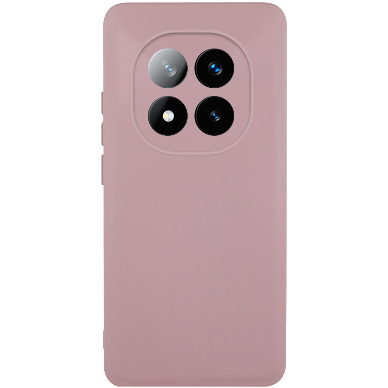 Чохол Silicone Cover Lakshmi із Захистом Камери (AAA) для Xiaomi Poco X7 Pink Sand