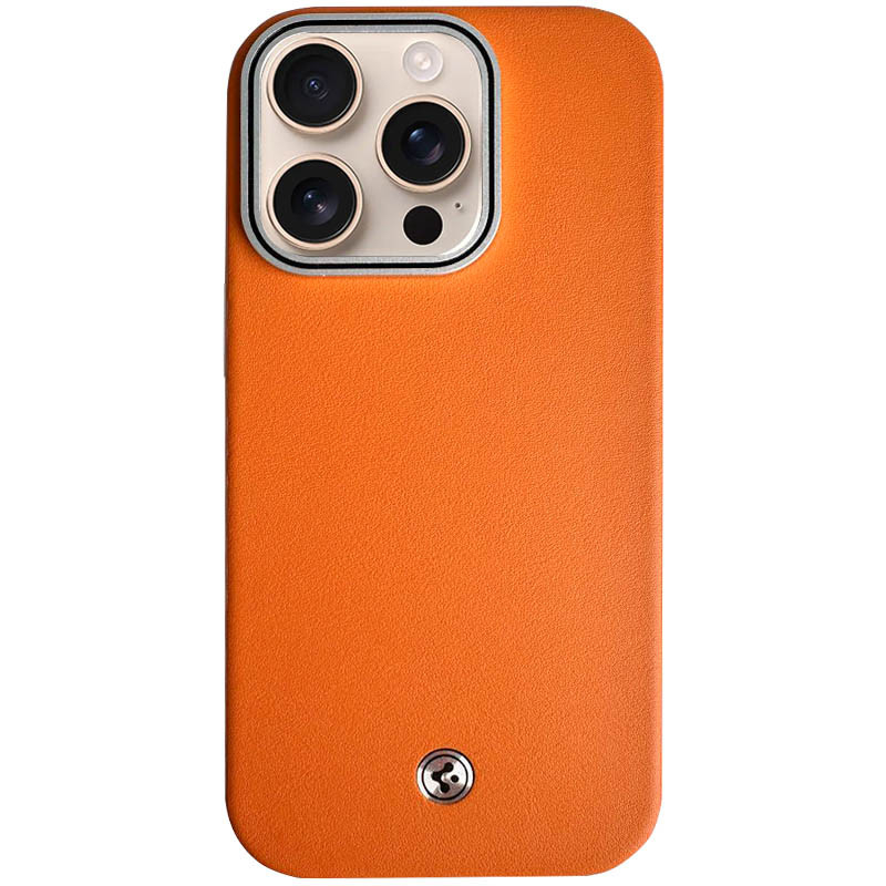 Чохол Spigen PC+Leather with MagSafe для Apple iPhone 14 Pro Max Brown