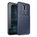 Чехол Lenuo Anti-Fall для Nokia 6.1 Plus / Nokia X6 Navy Blue