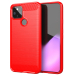 Чехол Lenuo Carbon Fiber для Google Pixel 4a 5G Красный