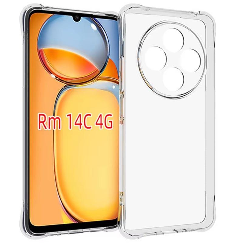 Чохол GETMAN Ease Logo з Посиленими Кутами із Захистом Камери для Xiaomi Redmi 14C / Poco C75 Transparent