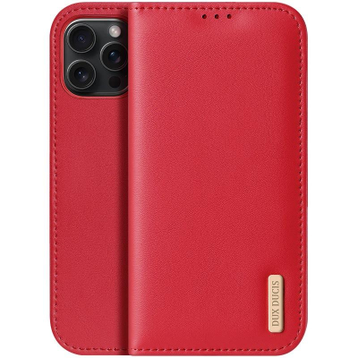 Чохол-книжка Dux Ducis Hivo для Apple iPhone 17 Pro Red