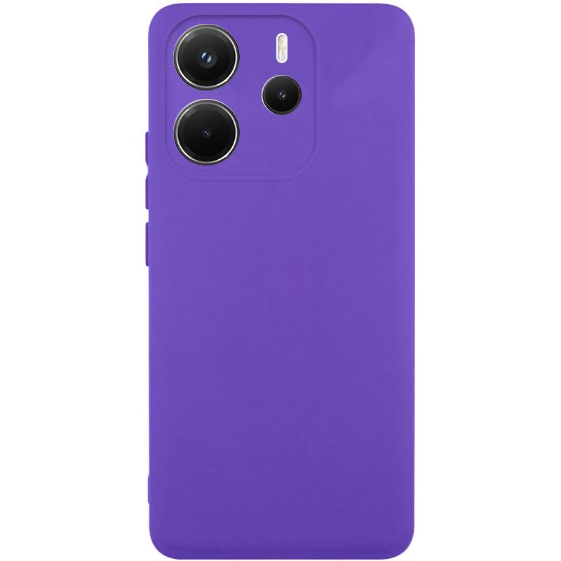 Чохол Silicone Cover Lakshmi із Захистом Камери (AAA) для Xiaomi Redmi Note 14 4G (Europe version) Amethyst