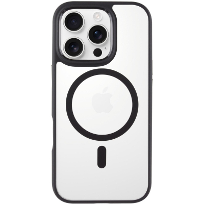 TPU+PC чохол Blueo Skin Friendly Frosted with MagSafe для Apple iPhone 16 Pro Чорний