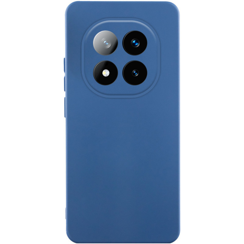 Чохол Silicone Cover Lakshmi із Захистом Камери (AAA) для Xiaomi Redmi Note 14 Pro+ Denim Blue